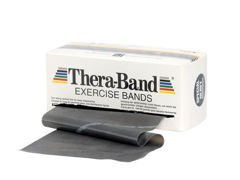 Taśma rehabilitacyjna Thera-Band 5,5m (opór specjalnie mocny - czarna)